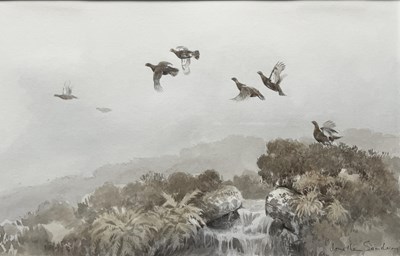 Lot 309 - Jonathan Sainsbury (British, 1951), 'Grouse',...