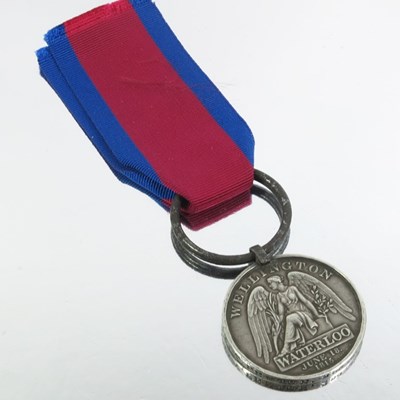 Lot 3 - Military medals, Waterloo 1815 (CAPT. T....