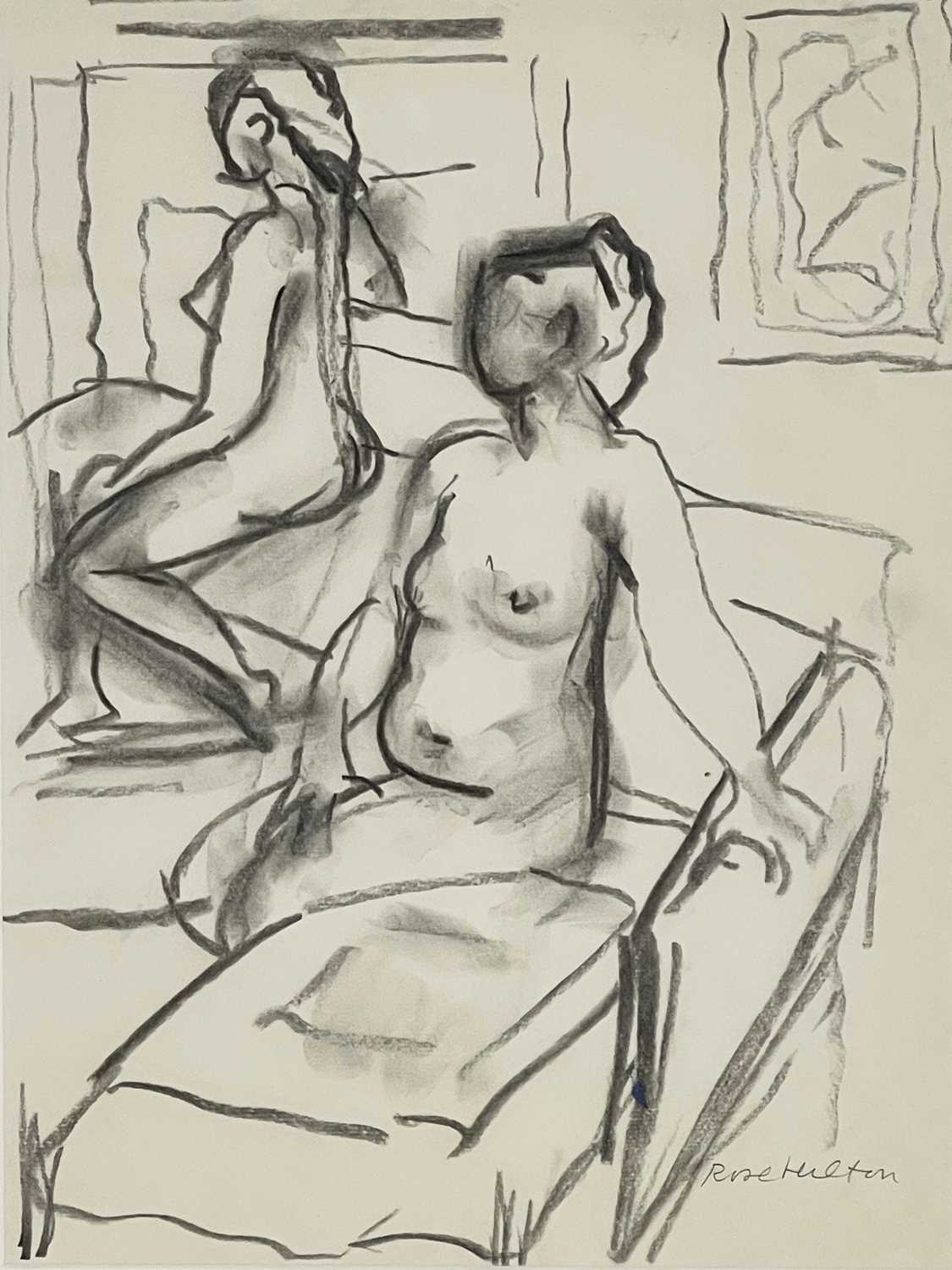 Lot 317 - Rose Hilton (British, 1931-2019), portrait of...