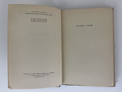Lot 248 - Orwell, George, Animal Farm, 1946 first...
