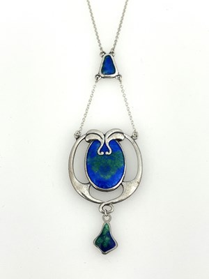 Lot 36 - Charles Horner, an Arts and Crafts silver and...