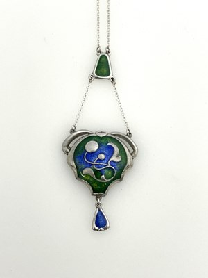 Lot 28 - Charles Horner, an Arts and Crafts silver...