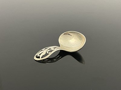 Lot 105 - Bernard Instone, an Arts and Crafts silver...