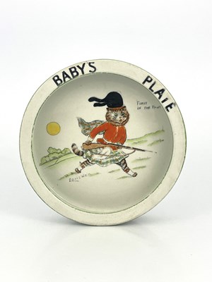 Lot 731 - Louis Wain for Paragon, a circular baby's...