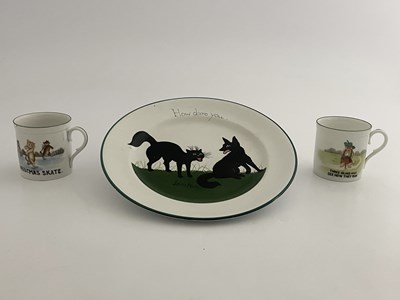 Lot 742 - Louis Wain for Bristol Cat and Dog Pottery, a...