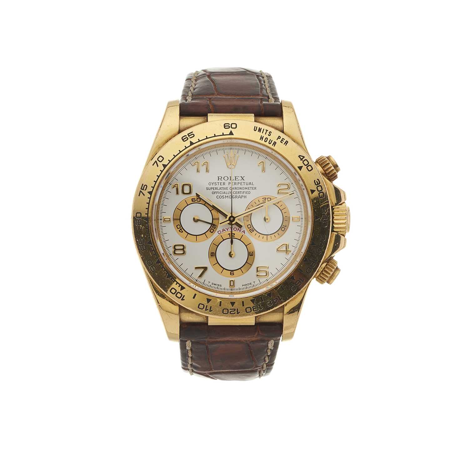 Lot 220 - Rolex, an Oyster Perpetual Cosmograph Daytona chronograph wrist watch