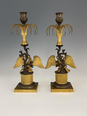 Lot 226 - A pair of late 19th Century French ormolu and...