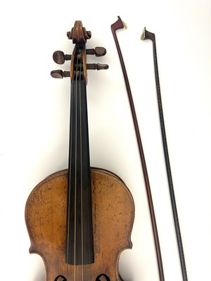 Lot 223 - A full-size violin, circa 1880-1890, copy of a...
