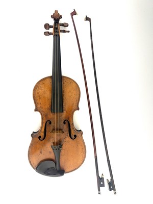 Lot 223 - A full-size violin, circa 1880-1890, copy of a...