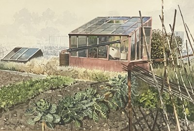 Lot 303 - Jonathan Pike (British, 1949), The Allotment...