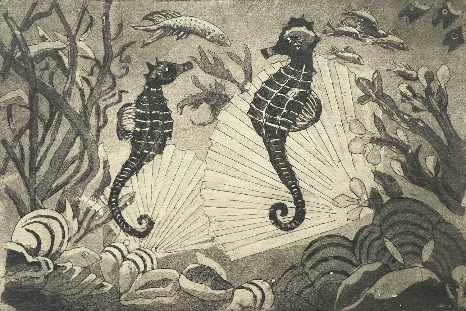 Lot 254 - Isabel Beatrice Mesham (Irish, 1896-?), 'Sea...