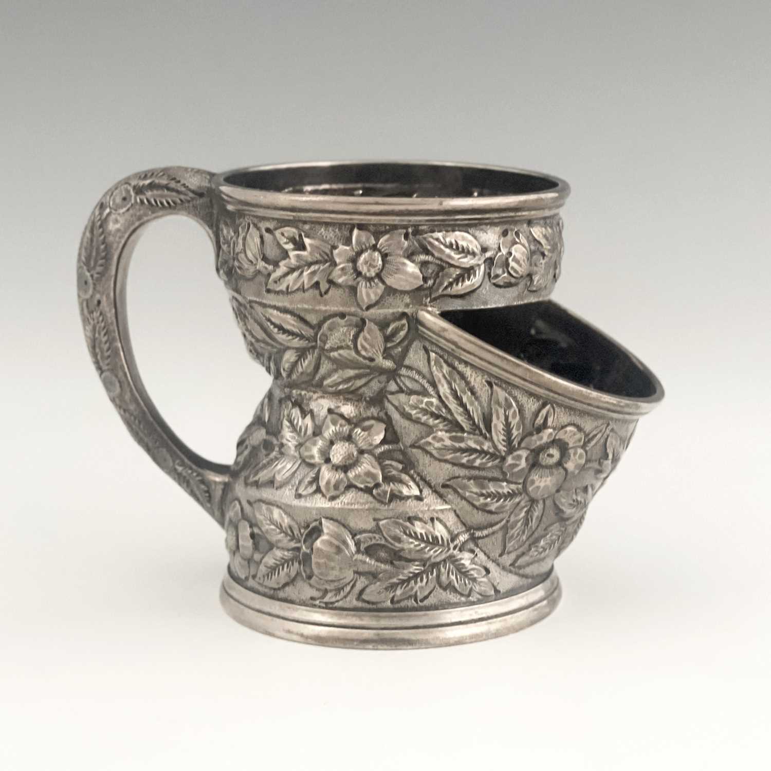 Lot 102 - A twentieth-century American silver shaving...
