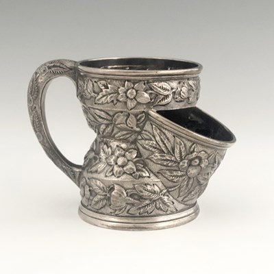 Lot 102 - A twentieth-century American silver shaving...