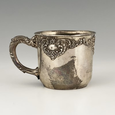 Lot 9 - A twentieth-century American silver shaving...