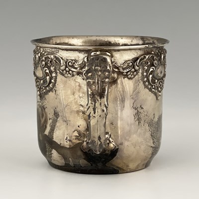 Lot 9 - A twentieth-century American silver shaving...