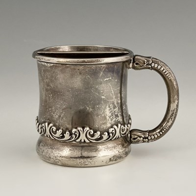Lot 18 - A twentieth-century American silver shaving...
