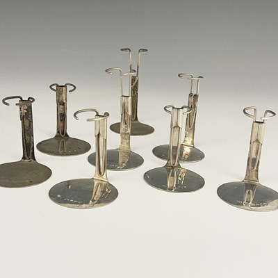 Lot 21 - A group of eight twentieth-century silver...