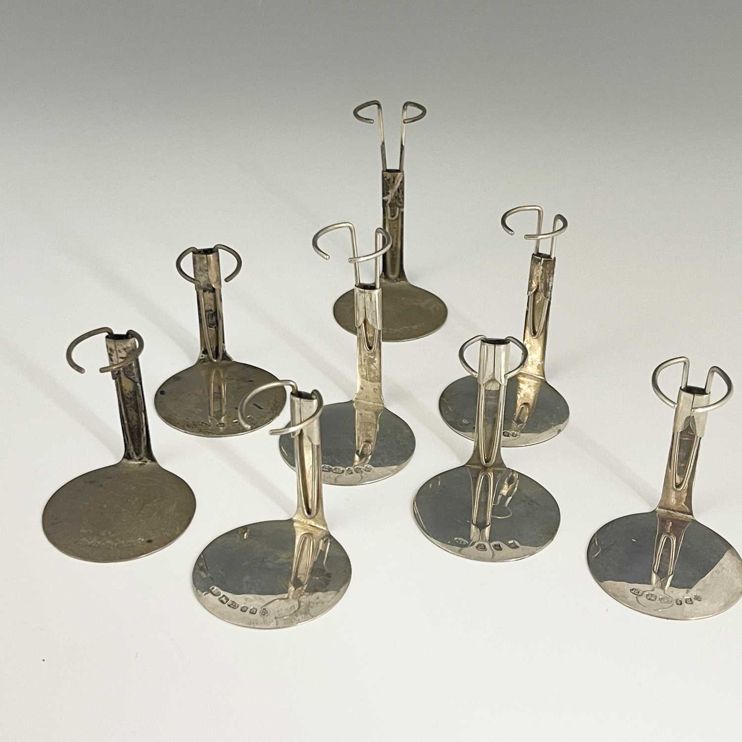 Lot 21 - A group of eight twentieth-century silver...