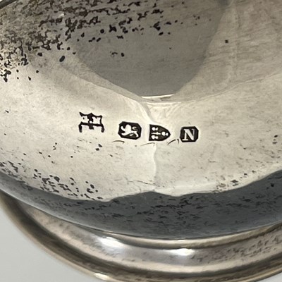 Lot 66 - A Victorian silver shaving mug, of cylindrical...