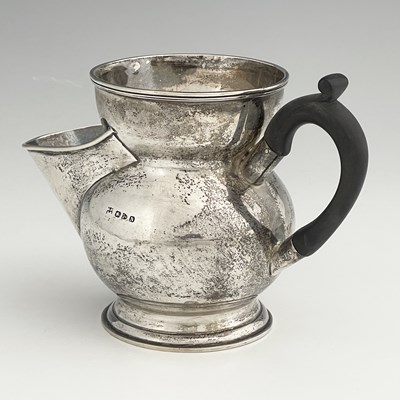 Lot 66 - A Victorian silver shaving mug, of cylindrical...