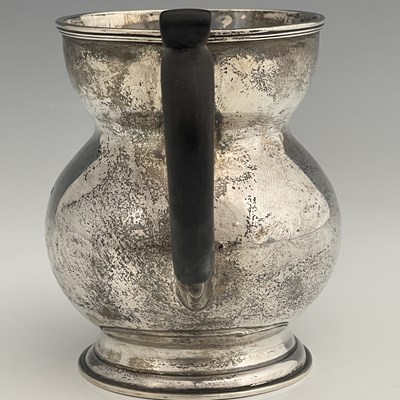 Lot 66 - A Victorian silver shaving mug, of cylindrical...
