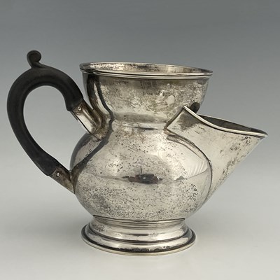 Lot 66 - A Victorian silver shaving mug, of cylindrical...