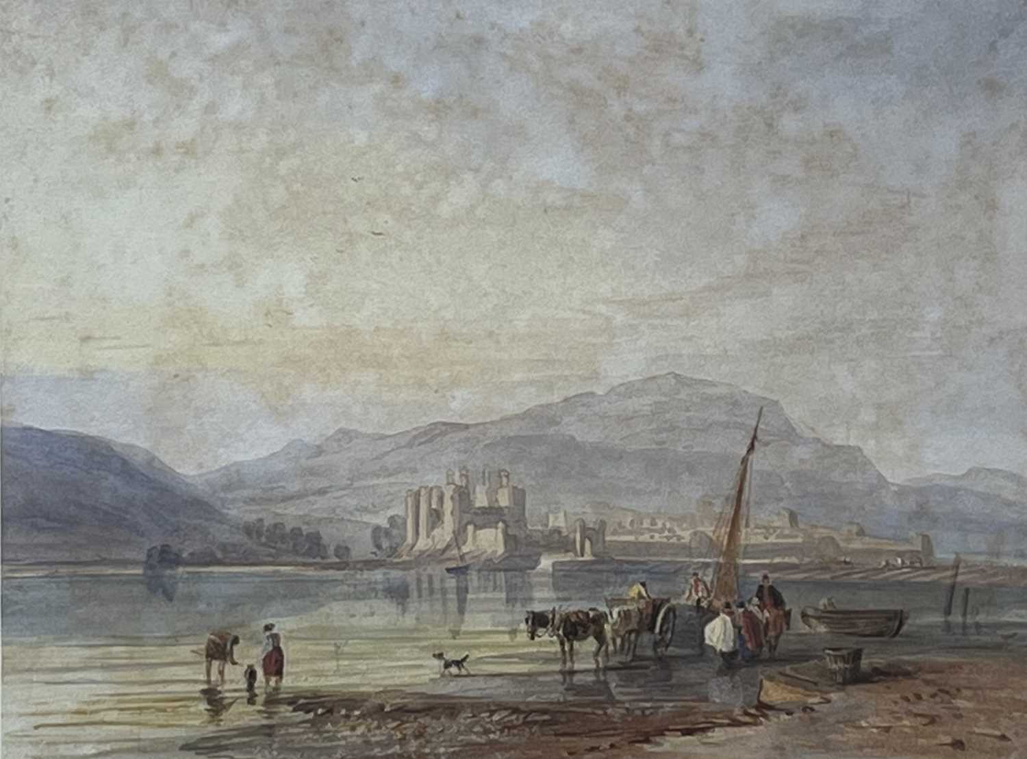 Lot 285 - David Cox Jnr (British, 1809-1885), 'Conway...