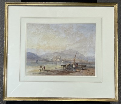 Lot 285 - David Cox Jnr (British, 1809-1885), 'Conway...