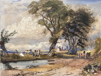 Lot 292 - David Cox Jnr (British, 1809-1885), 'A View at...