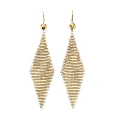 Lot 75 - Elsa Peretti for Tiffany & Co., a pair of 18ct...