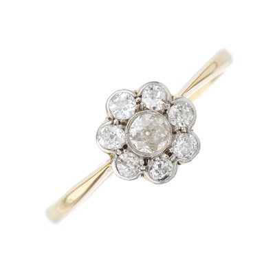 Lot 112 - An early 20th century 18ct gold old-cut...