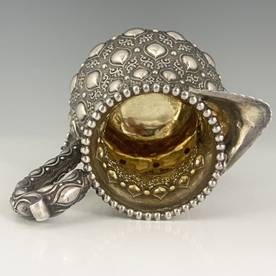 Lot 7 - A Victorian silver cream or milk jug, of...