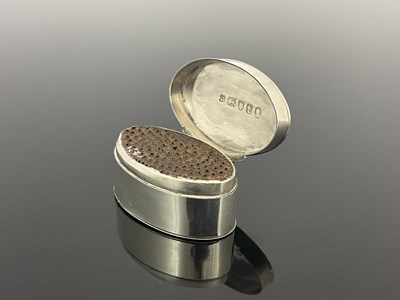 Lot 30 - An eighteenth-century George III silver nutmeg...
