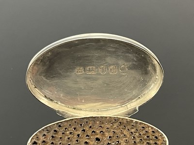 Lot 30 - An eighteenth-century George III silver nutmeg...